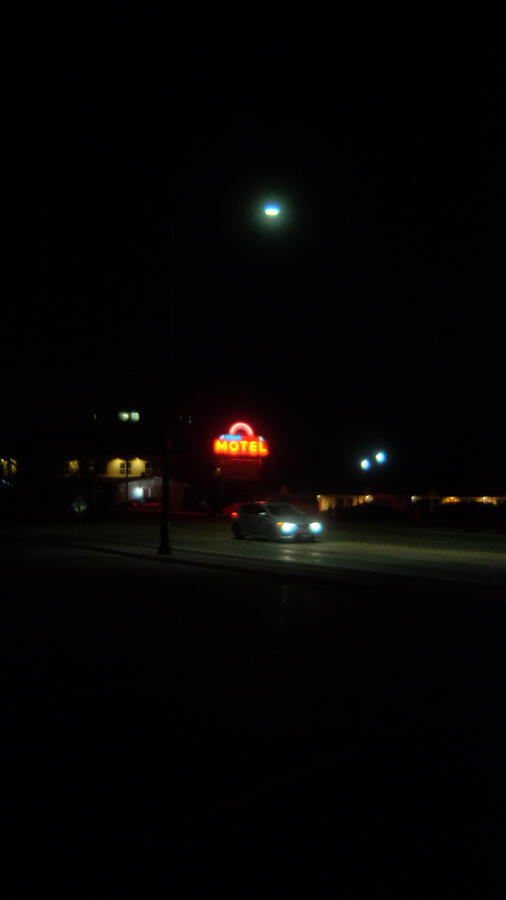 Driving by Neon Light